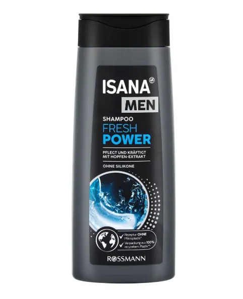 Isana Men Extra Volumizing Shampoo for Normal Hair 300 ml