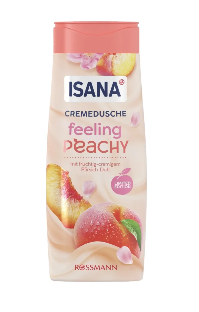 ISANA Cream Shower Feeling Peachy 300ml