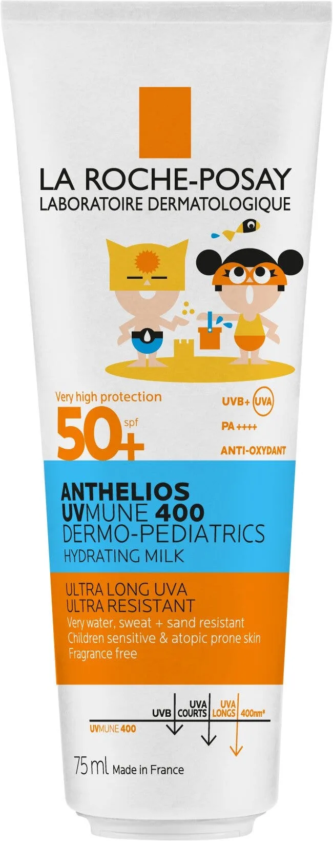 La roche-posay anthelios dermo-pediatrics sunscreen lotion spf 50+ 75ml