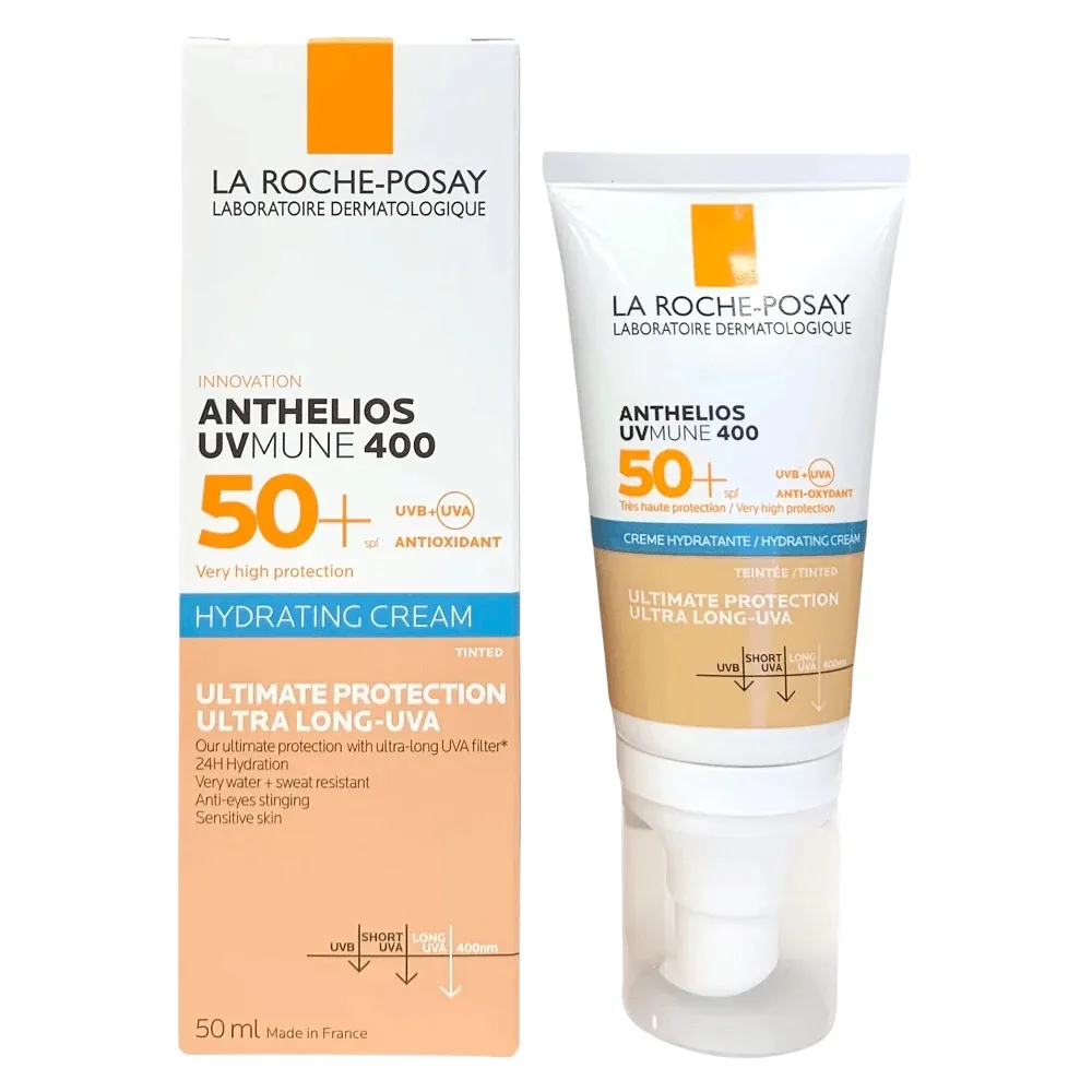 La roche-posay anthelios uvmune 400 protective tinted cream for the face spf 50+ 50ml