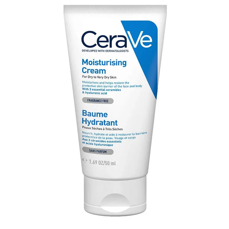 Cerave moisturizers face and body moisturiser for dry to very dry skin 50 ml