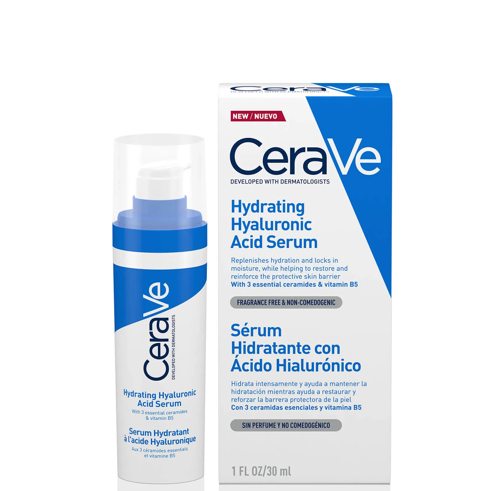 Cerave hydrating hyaluronic acid serum hyaluronic serum 30ml