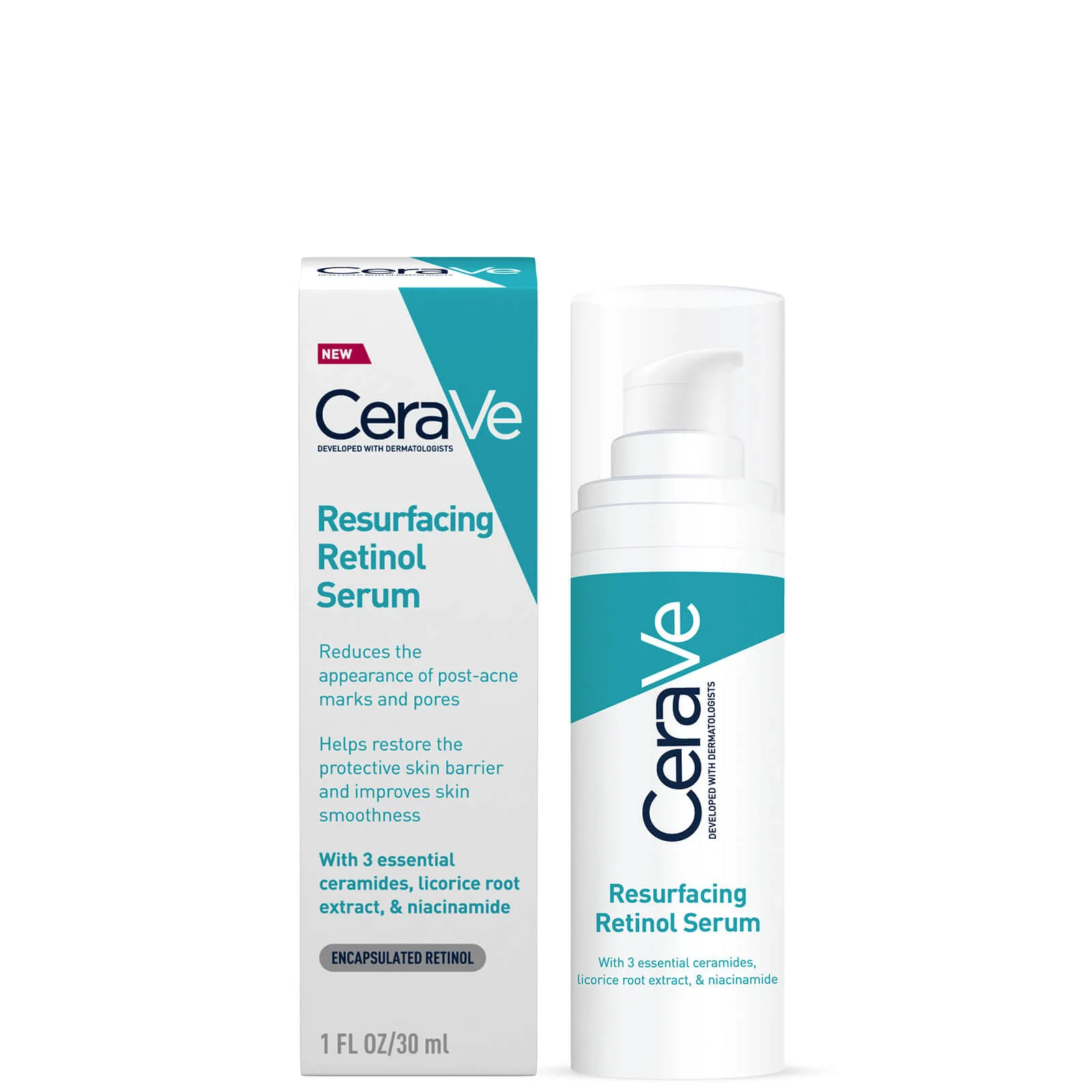 Cerave resurfacing retinol serum restructuring serum with retinol 30ml
