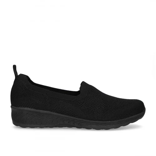 Size:37.5-Skechears Active Up-Lifted Slip-On - Black