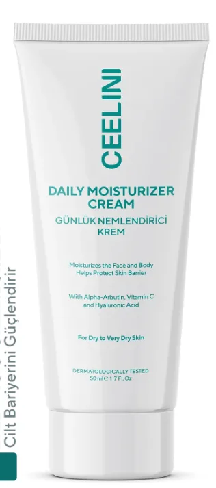 Ceelini  Intensive Moisturizing Body and Face Cream with Aloe Vera, Alpha Arbutin and Hyaluronic Acid 50 ML