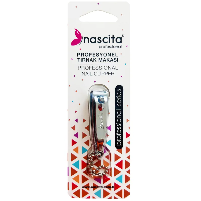 Nascita Professional Small Nail Clipper Silver Color
