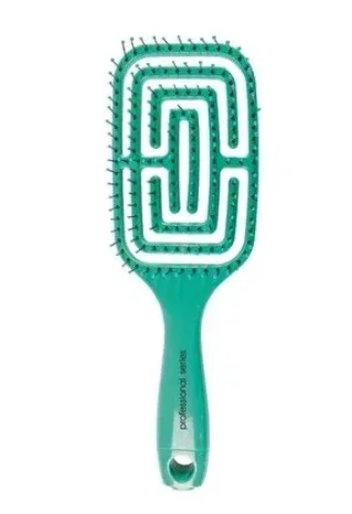 Nascita 3D Flexi Hair Brush Available in 2 Colors: Purple, Green