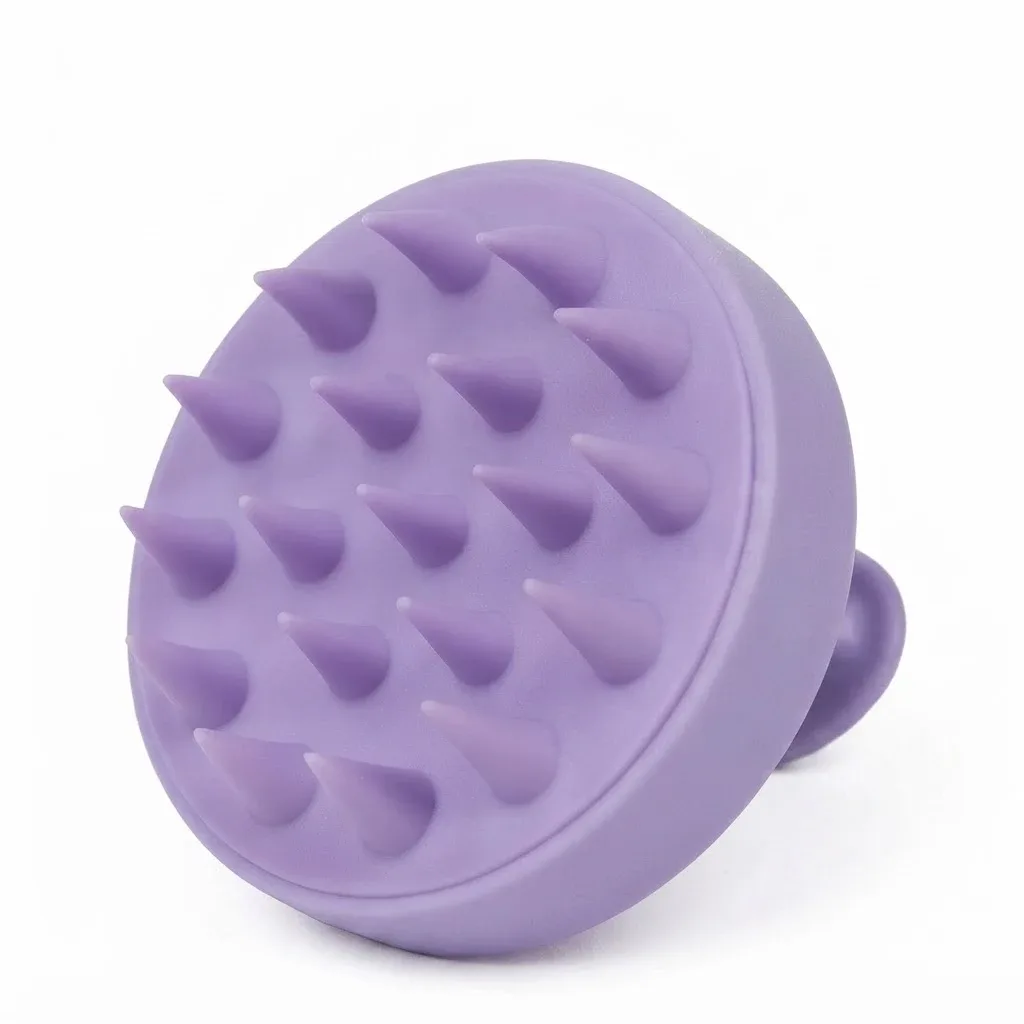 Nascita Silicon Shampoo Hair Brush (Available in 4 Colors: Beige, Green, Pink, Blue)