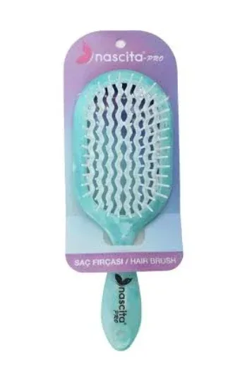 Nascita Hair Brush, Blue