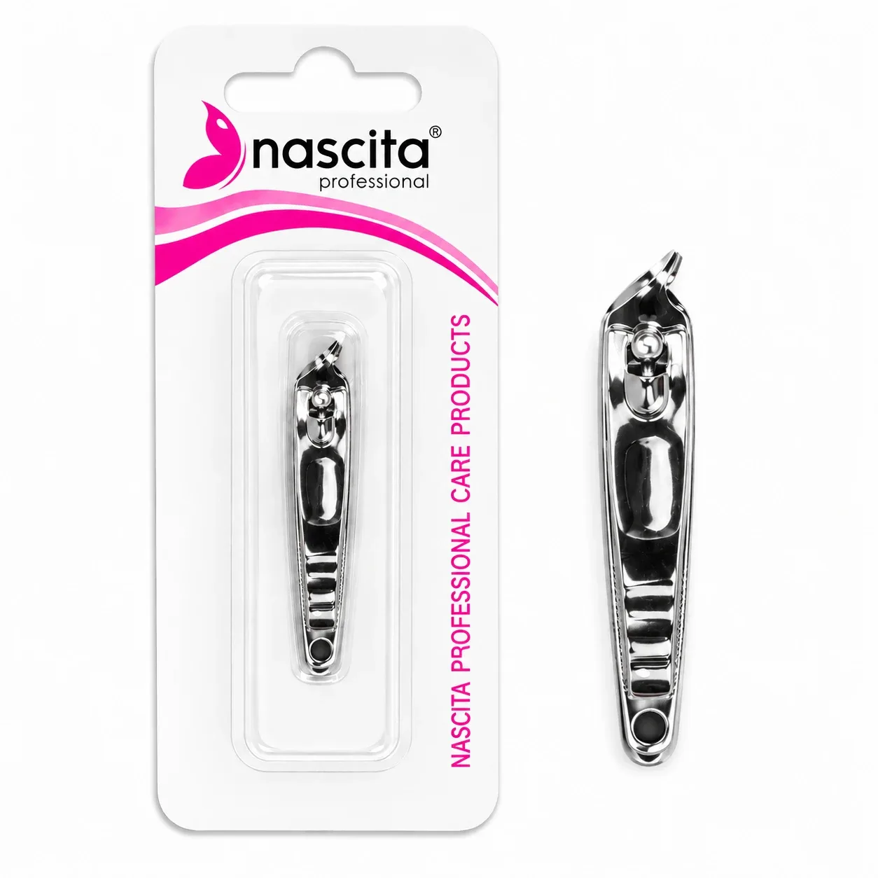 Nascita Nail Clipper with Sharp End for Cleaning Under Nail Plate Small Size