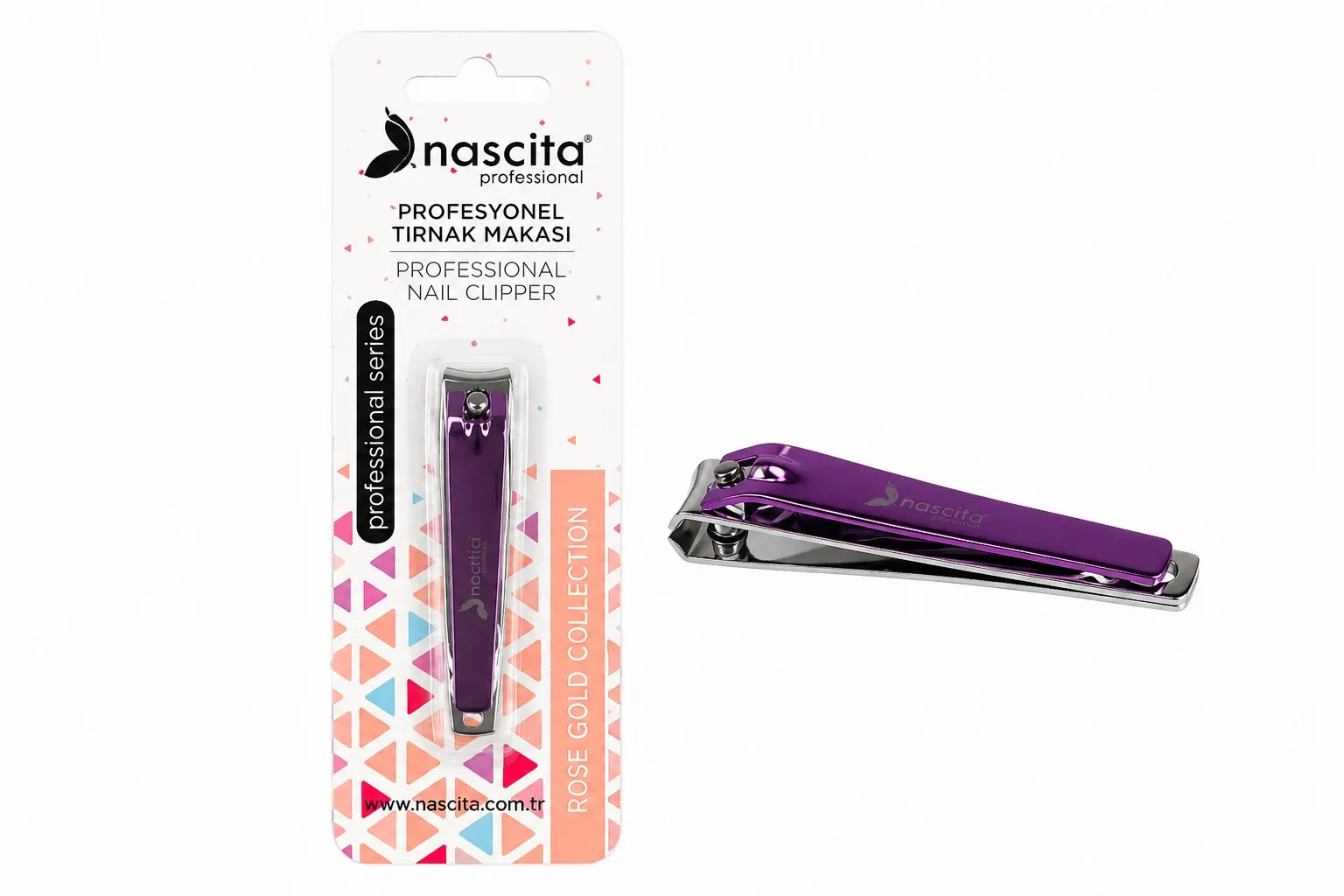 Nascita Nail Clipper Small Size Purple Color