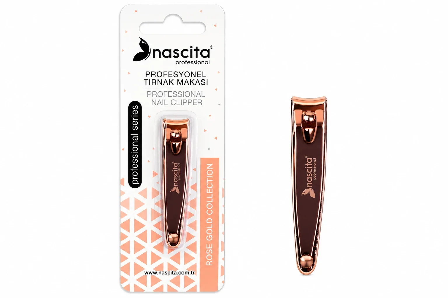 Nascita Nail Clipper, Small Size Bronze Color