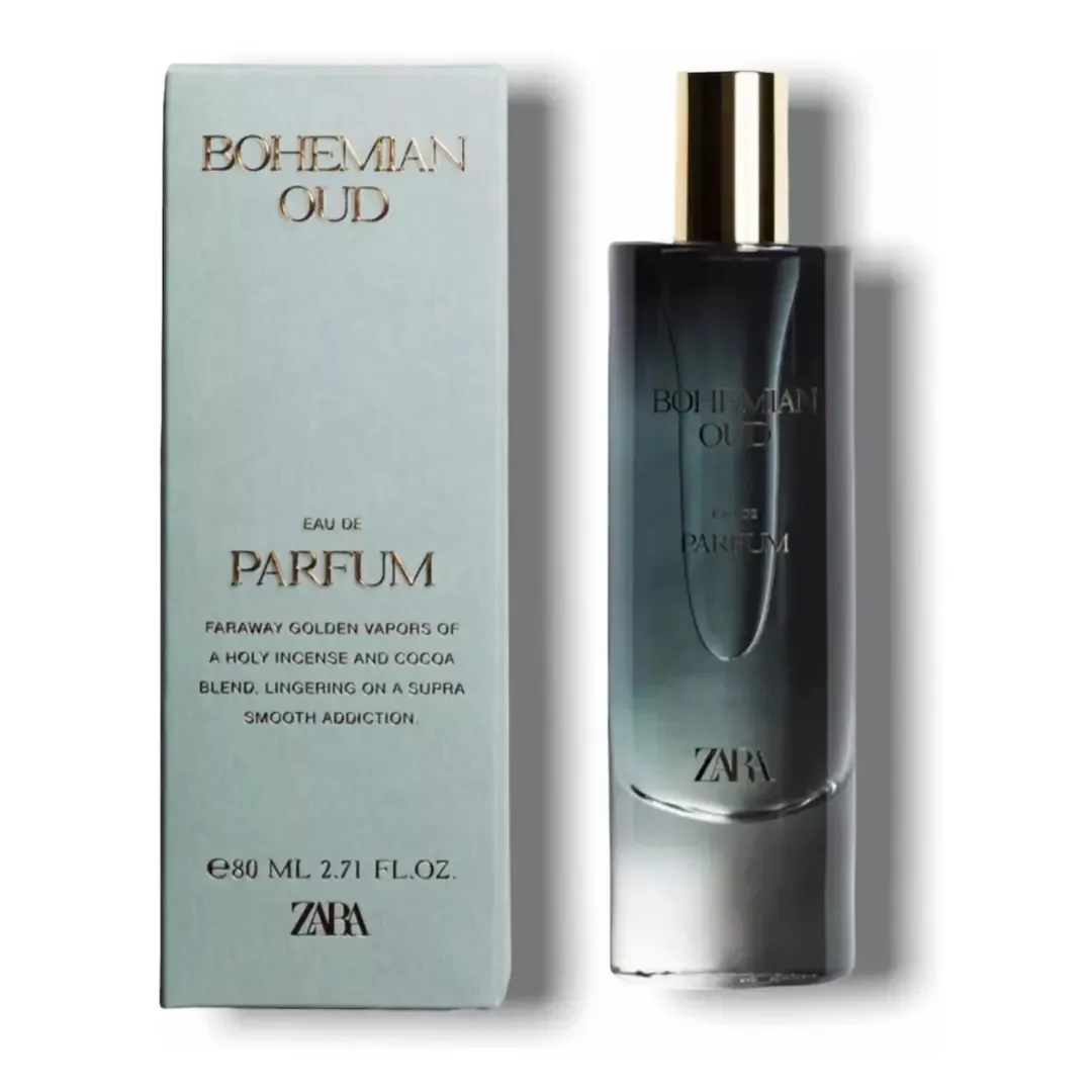 Zara Bohemian Oud Perfume For Women Edp  80ml