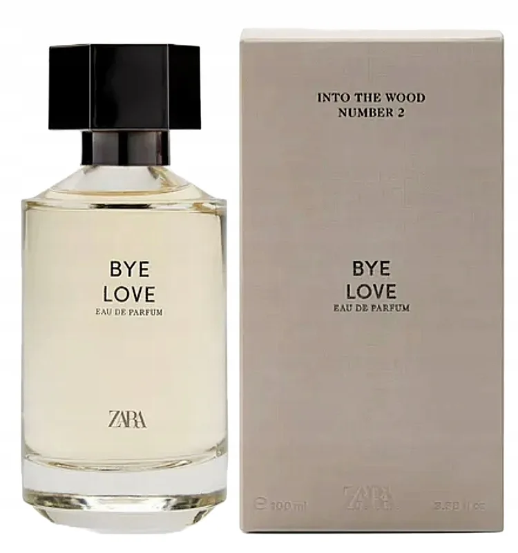 Zara Perfume Into The Wood Bye Love Number 2 Edp 100ml