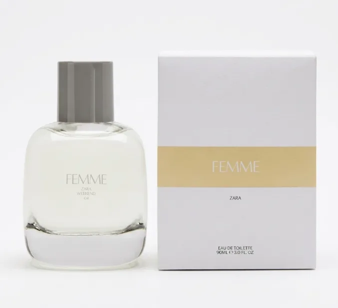 Zara Perfume weeknd Femme 90ml