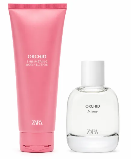 Zara Orchid Intense Edp 90ml +Orchid Shimmering Body Lotion 150ml