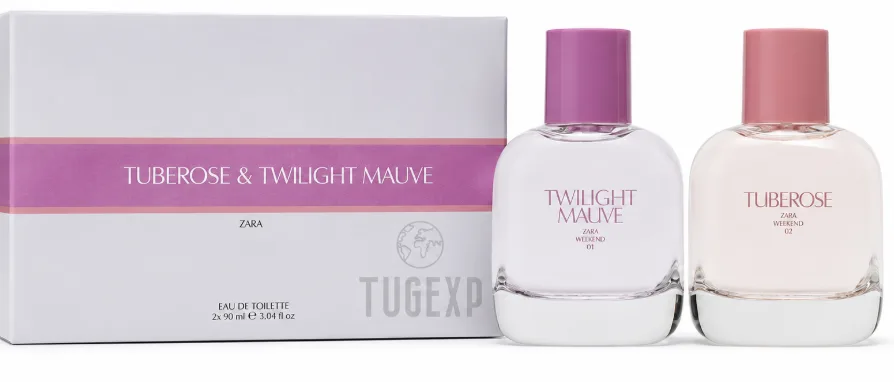 Zara Tuberose + Twilight Mauve EDT 2X90 ml