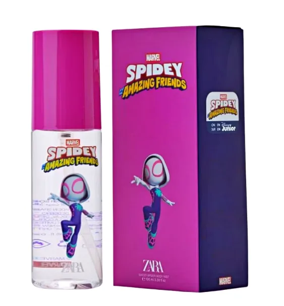Zara marvel spidey and his amazing friends Ghost Spider-Man Body Mist 100ml