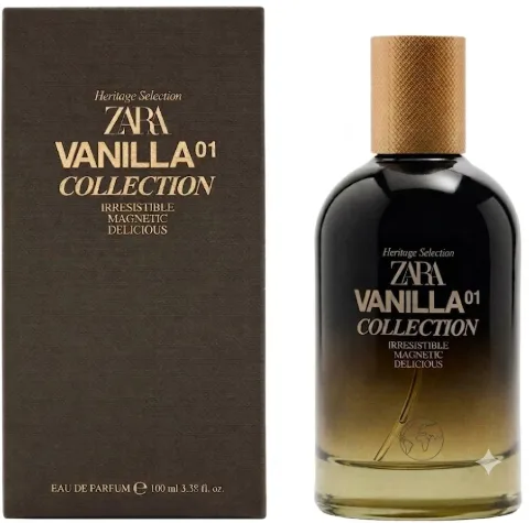 Zara Vanilla 01 Collection Irresistible Magnetic Delicious Edp 100ml