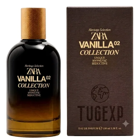 Zara Vanilla 02 Collection Unique Hypnotic Seductive Edp 100ml