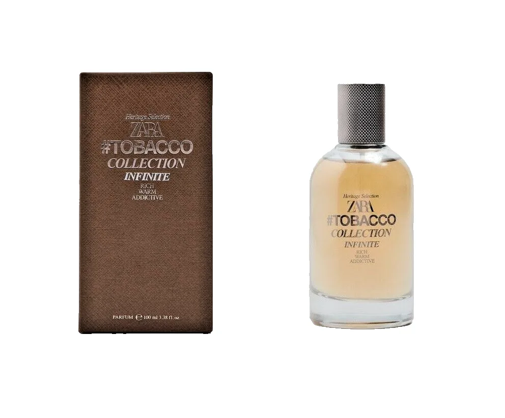 Zara Tobacco Collection Infinite Rich Warm Addictive Edp Men 100ml