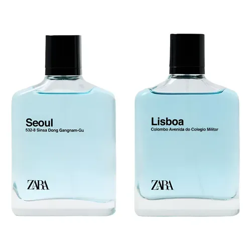 Zara Seoul & Lisboa Fragrance Men Duo Set 2 x 100ml