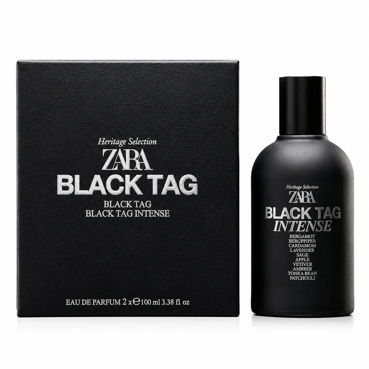Zara Black Tag Intense Edp 2X100ml