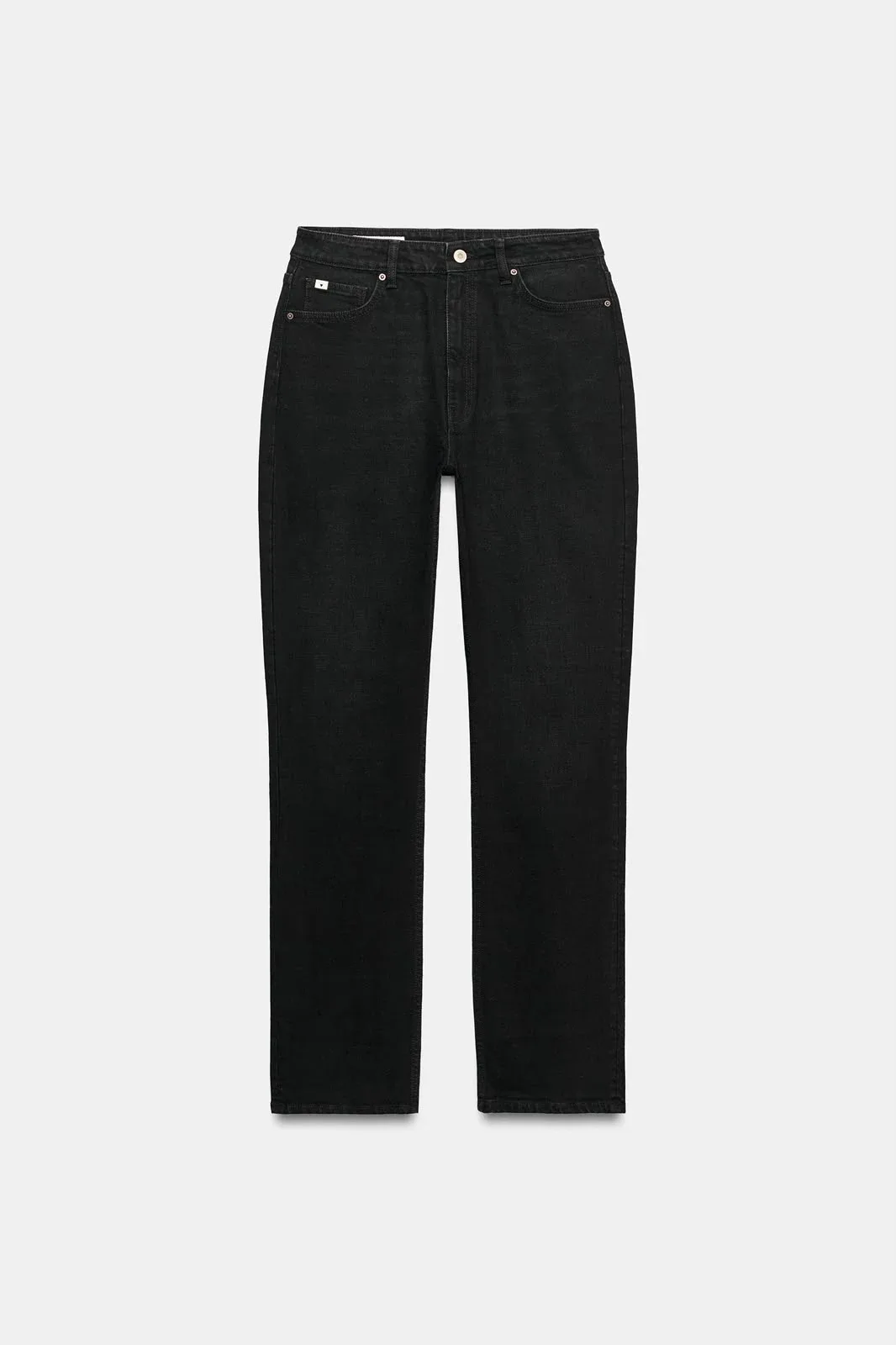 Size: 34-Zara HIGH-WAIST - SLIM FIT High-waist jeans