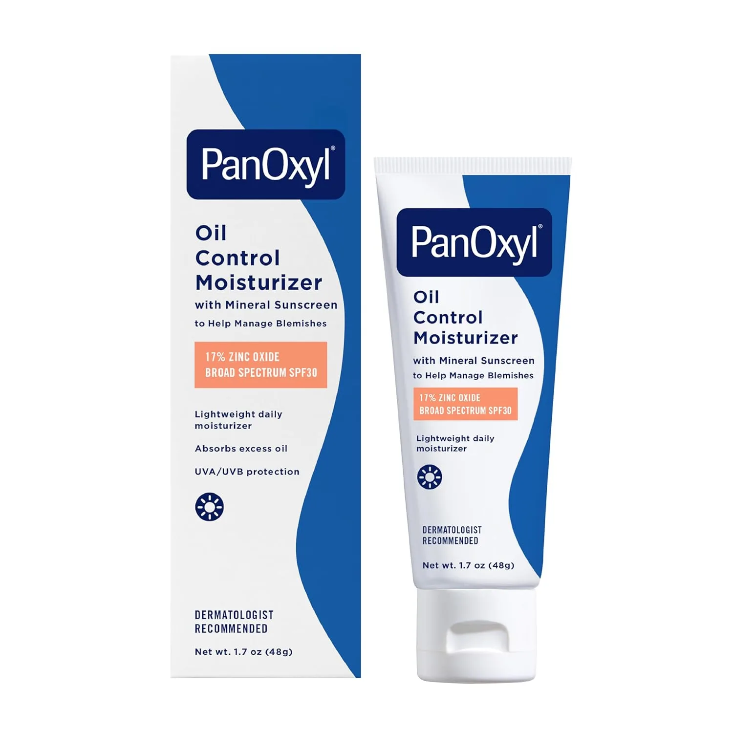 PanOxyl’AM, Oil Control Moisturizer, SPF30 (48g)