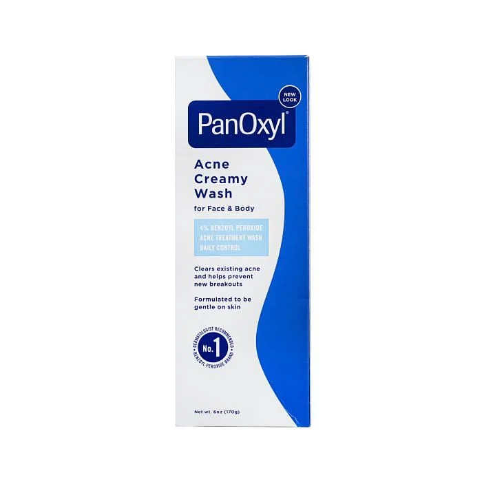 PanOxyl 4% Benzoyl Peroxide Acne Creamy Wash 170g