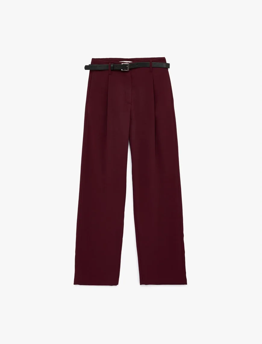 Size: 40-Koton Women’s Pants with Belt