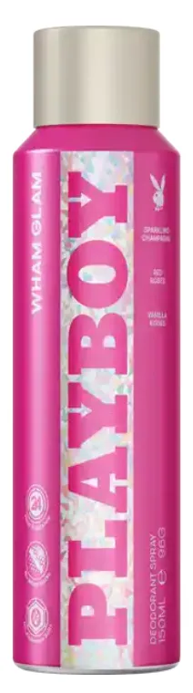 playboy Wham Glam Deodorant Spray