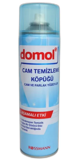 Domol Glass Cleaning Foam for Glass and Shiny Surfaces 500 ml