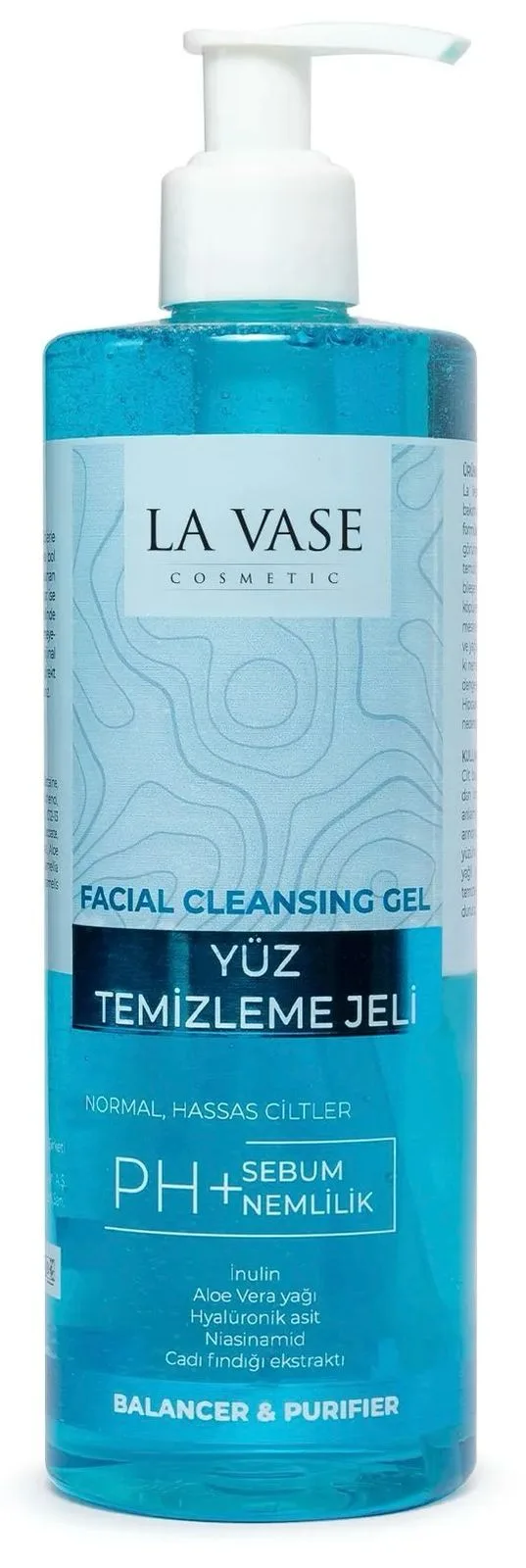 la vase facial cleansing gel 400ml