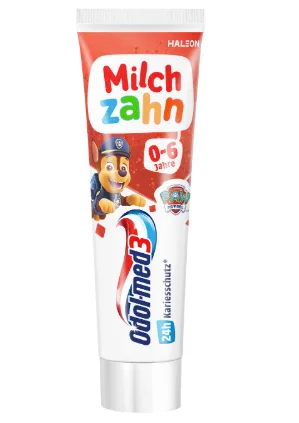 Odol med 3 Toothpaste for milk teeth 0-6 years, 50 ml