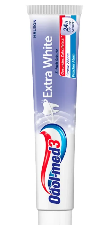 Odol med 3 Extra White toothpaste, 75 ml