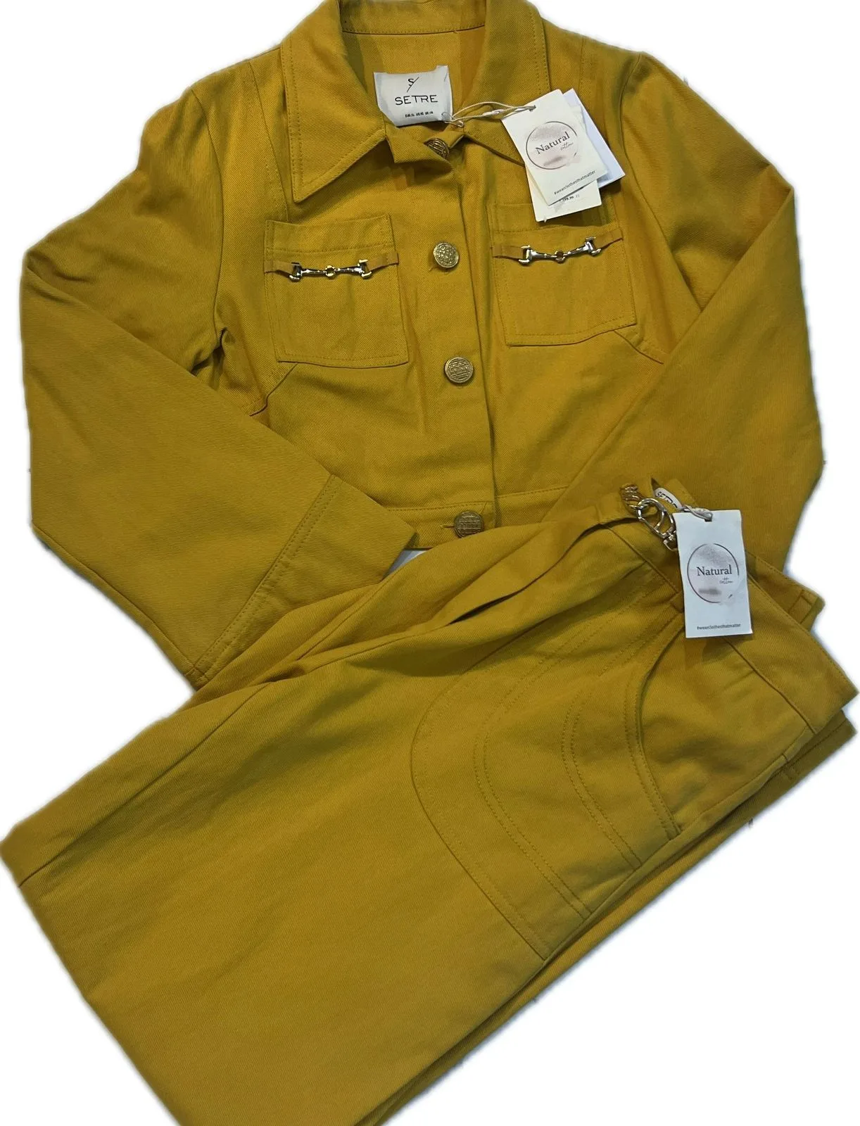Size: Small-Setre Women's Suit Jacket and Jeans AA
