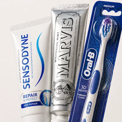 Toothpaste & Brush